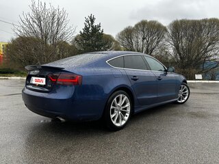 2014 Audi A5 Sportback I (8T) Рестайлинг, синий, 1780000 рублей, вид 5