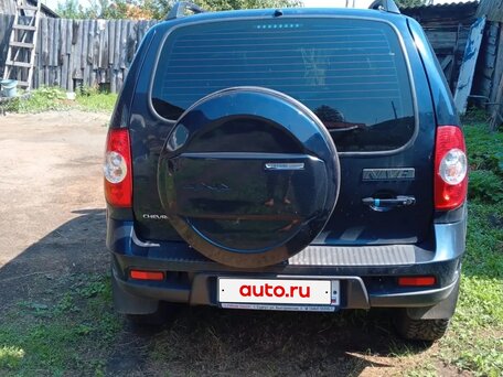 2014 Chevrolet Niva I Рестайлинг, синий, вид 3