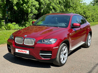 2008 BMW X6 35i 6-speed I (E71), красный, 1680000 рублей, вид 2