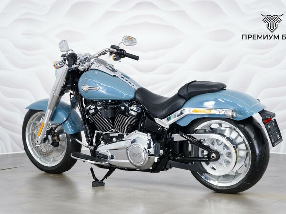 2024 Harley-Davidson Fat Boy, синий, 2727000 рублей - вид 7