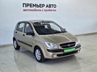 2008 Hyundai Getz I Рестайлинг, бежевый, 415000 рублей, вид 3