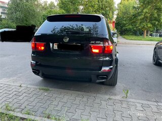 2008 BMW X5 3.0sd II (E70), чёрный, 1704900 рублей, вид 2