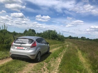 2008 Ford Fiesta Mk6, серебристый, 499000 рублей, вид 4