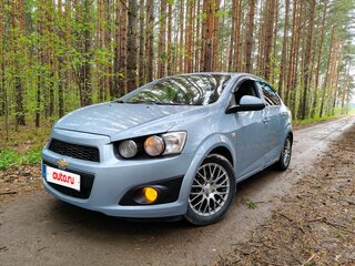 2012 Chevrolet Aveo II, голубой, 550000 рублей, вид 3