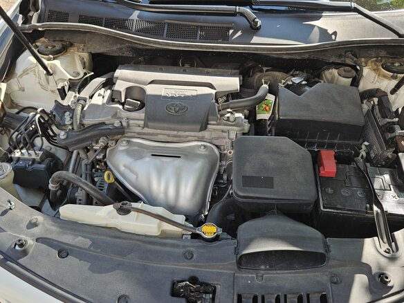2013 Toyota Camry US Market VII (XV50), белый, 1700000 рублей - вид 10