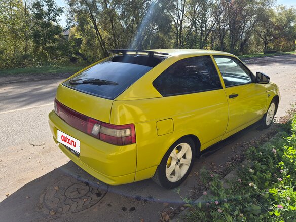 2007 Lada (ВАЗ) 2112, жёлтый - вид 5