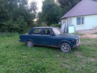 2009 Lada (ВАЗ) 2107, зелёный, 135000 рублей, вид 2