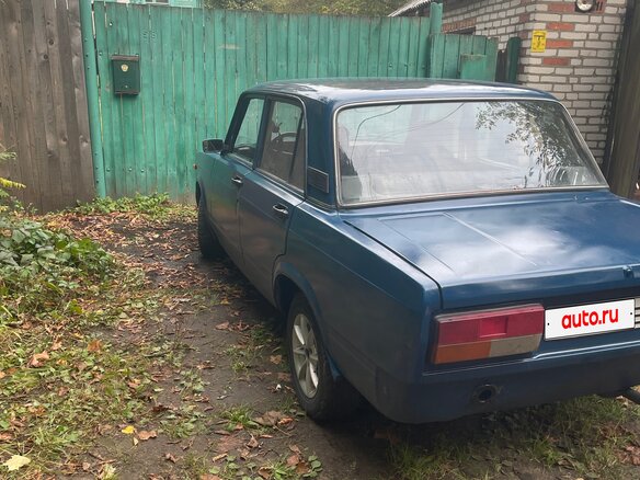 2008 Lada (ВАЗ) 2107, синий, 110000 рублей - вид 2