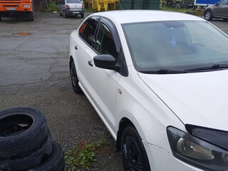 2013 Volkswagen Polo V, белый, 570000 рублей, вид 3