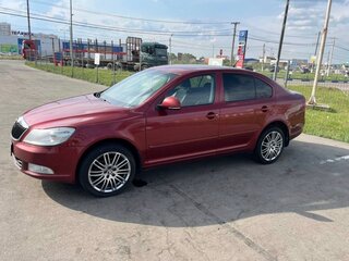 2009 Skoda Octavia II (A5) Рестайлинг, красный, 670000 рублей, вид 4