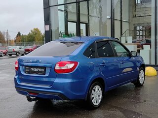 2022 Lada (ВАЗ) Granta I Рестайлинг, синий, 719000 рублей, вид 5