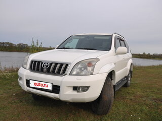 2008 Toyota Land Cruiser Prado 5-speed 120 Series Рестайлинг, белый, 3180000 рублей, вид 3