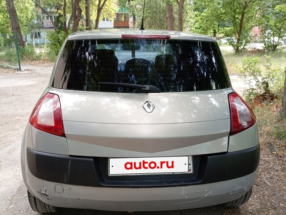 2003 Renault Megane II, серый, 300000 рублей - вид 3