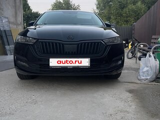 2021 Skoda Octavia IV (A8), чёрный, 1839999 рублей, вид 2