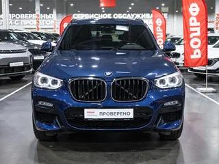 2018 BMW X3 20d xDrive III (G01), синий, 3561900 рублей, вид 3