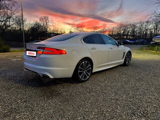 2013 Jaguar XF I Рестайлинг, белый, 1595000 рублей, вид 3