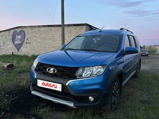 2021 Lada (ВАЗ) Largus Cross I Рестайлинг, синий, 1015000 рублей, вид 2