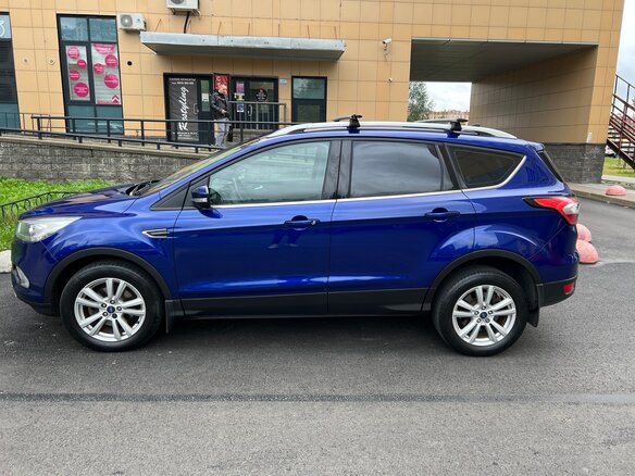 2018 Ford Kuga II Рестайлинг, синий - вид 9