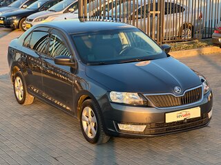 2014 Skoda Rapid I, серый, 1077000 рублей, вид 4