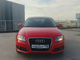 2012 Audi A3 II (8P) Рестайлинг 2, красный, 750000 рублей, вид 2