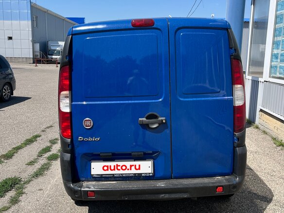 2012 Fiat Professional Doblo, синий, 415000 рублей - вид 2