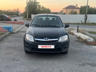 2017 Lada (ВАЗ) Granta I, чёрный, 540000 рублей, вид 2