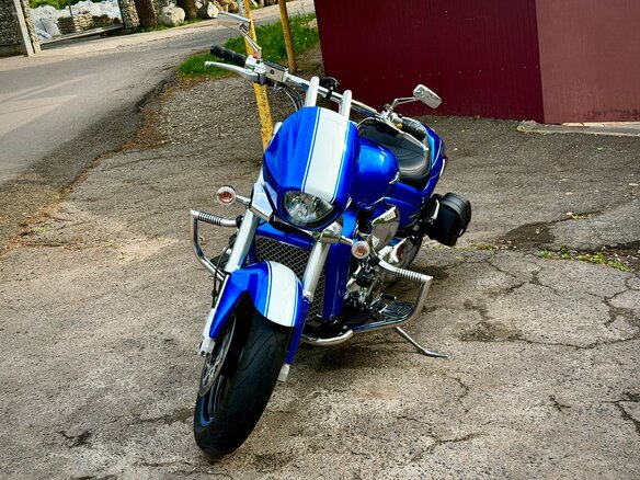 2012 Suzuki Boulevard M109R, синий, 1100000 рублей - вид 6