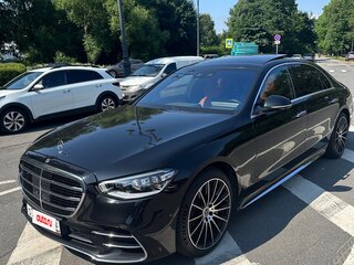 2021 Mercedes-Benz S-Класс 350 d Long 4MATIC VII (W223), чёрный, 10200000 рублей, вид 1