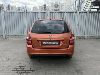2013 Lada (ВАЗ) Kalina II, оранжевый, 435000 рублей, вид 4