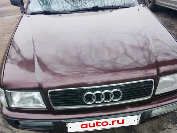 1993 Audi 80 V (B4), красный - вид 1