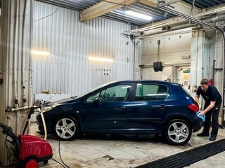 2007 Peugeot 307 I Рестайлинг, синий, 395000 рублей, вид 3