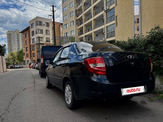 2013 Lada (ВАЗ) Granta I, чёрный, 315000 рублей, вид 5