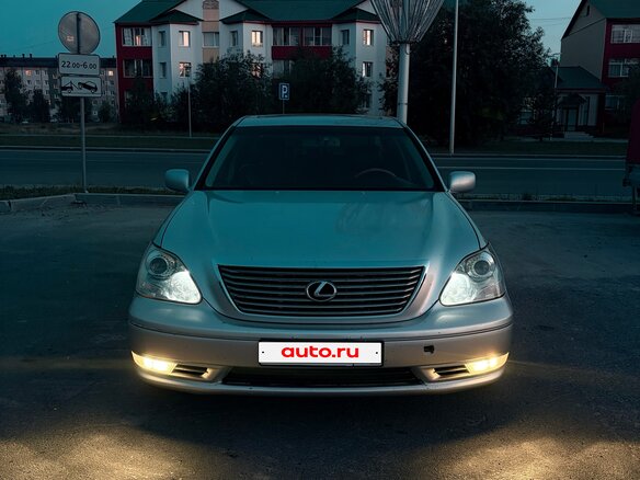 2005 Lexus LS 430 III Рестайлинг, серебристый, 1240000 рублей - вид 8
