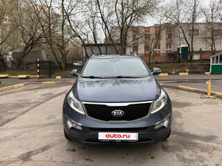 2014 Kia Sportage III Рестайлинг, синий, 1450000 рублей, вид 1