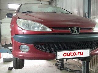 2009 Peugeot 206, красный, 300000 рублей, вид 1
