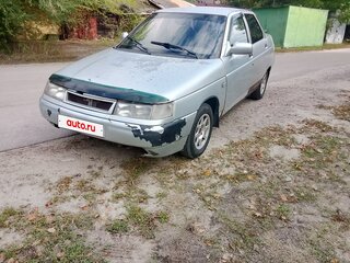 2001 Lada (ВАЗ) 2110, серебристый, 70000 рублей, вид 1