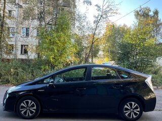 2009 Toyota Prius III (XW30), чёрный, 710000 рублей, вид 4