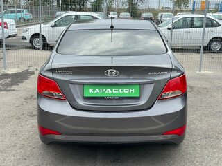 2014 Hyundai Solaris I Рестайлинг, серый, 850000 рублей, вид 4