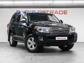 2012 Toyota Land Cruiser 200 Series Рестайлинг 1, чёрный, 3399000 рублей, вид 3