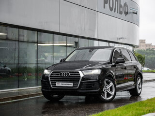 2018 Audi Q7 II (4M), чёрный, 4249000 рублей, вид 1
