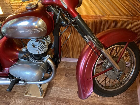 1960 Jawa 350/360, красный, 380000 рублей - вид 35
