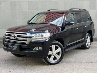 2015 Toyota Land Cruiser 200 Series Рестайлинг 2, чёрный, 4599000 рублей, вид 1