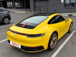 2020 Porsche 911 Carrera 4S VIII (992), жёлтый, 13150000 рублей, вид 4