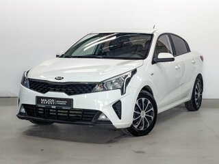 2021 Kia Rio IV Рестайлинг, белый, 1515000 рублей, вид 1