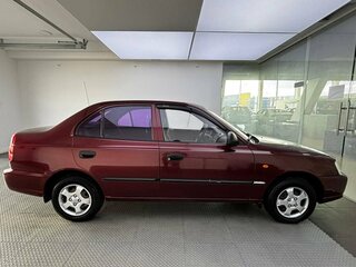 2007 Hyundai Accent ТагАЗ II, красный, 335000 рублей, вид 4