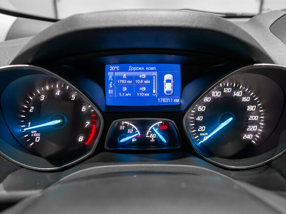 2013 Ford Kuga II, коричневый, 832620 рублей - вид 13