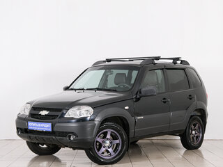 2017 Chevrolet Niva I Рестайлинг, синий, 829000 рублей, вид 3