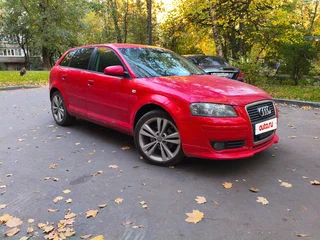 2007 Audi A3 II (8P) Рестайлинг 1, красный, 690000 рублей, вид 3