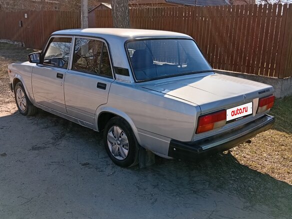 2012 Lada (ВАЗ) 2107, серебристый, 245000 рублей - вид 3