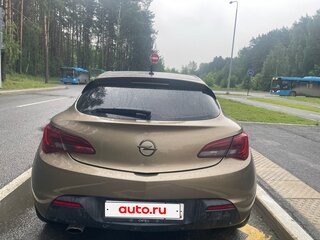 2013 Opel Astra GTC J Рестайлинг, коричневый, 950000 рублей, вид 3
